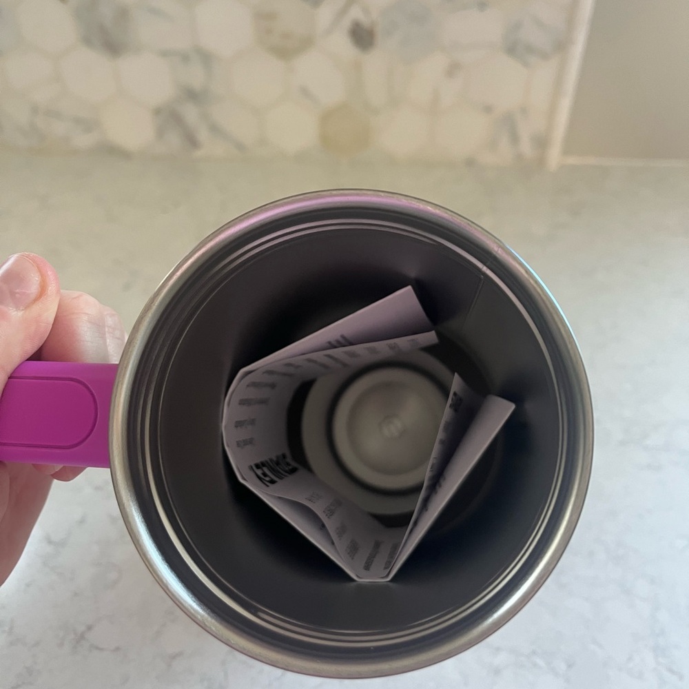 Starbucks Stanley Gradient Tumbler with Purple Handle - Picture 6 of 7